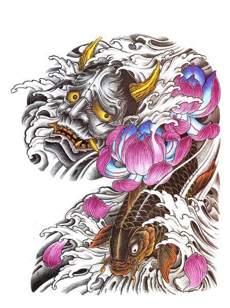 Ý NGHĨA HÌNH XĂM MẶT QUỶ HANNYA. XĂM TÂN PHÚ UY TÍN - CHUYÊN NGHIỆP