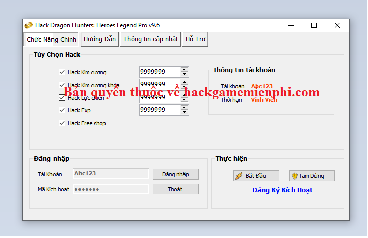 Hack Dragon Hunters: Heroes Legend miến phí Dragonhuntersheroslegendfg