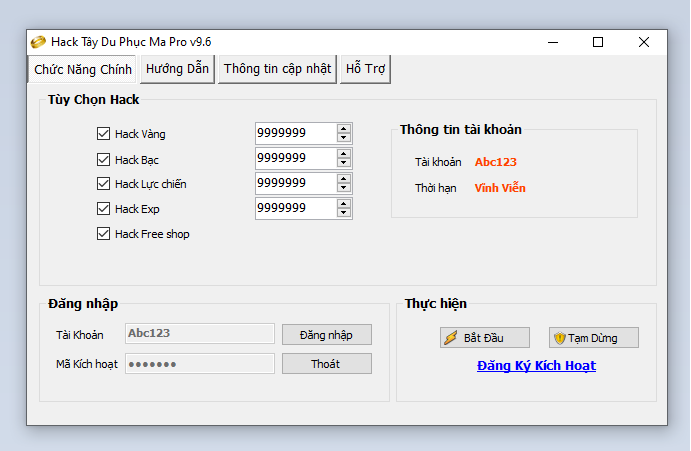 Hack Tây Du Phục Ma mod apk mới nhất Tayduphucma