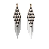 Fashion-Black-Teardrop-Glass-Beads-Long-Chain-Tassel-Clip-on-Earrings-Exaggerated-Non-Pierced-for-Women39s-Party-Earrings-Jewelry34fe7e70544b897f