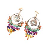 Vintage-Multicolor-Resin-Colorful-Beads-Tassel-Clip-on-Earrings-For-Women-Fashion-Accessories-Big-No-Pierced-Earrings574935724ce359fb
