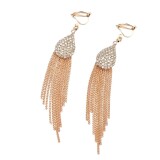 1-Rhinestone-Crystal-Tassel-Teardrop-Shape-Clip-on-Earrings-for-Women-Fashion-Vintage-No-Pierced-Earrings-Arrival6811f8d3c1bd873f