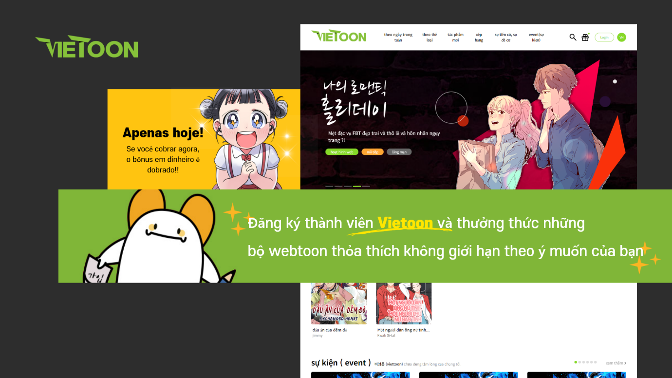 Ideaconcert kỷ niệm ra mắt VIETOON platform webtoon tại Việt Nam