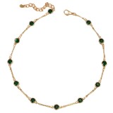 1-Tredny-Green-Rhinestone-Chain-Choker-Necklace-for-Women-Gold-Color-Alloy-Metal-Handmade-Jewelry-Accessories-Collar6de292cb1b8ce108
