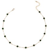 2-Tredny-Green-Rhinestone-Chain-Choker-Necklace-for-Women-Gold-Color-Alloy-Metal-Handmade-Jewelry-Accessories-Collar988418b8f420c901