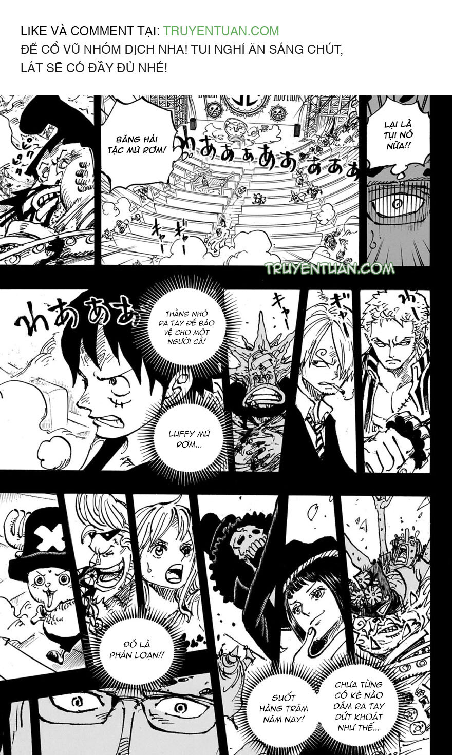 One Piece Chapter 1102 - Trang 10