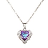 2-Trendy-Rhinestone-Pendant-Heart-Necklaces-for-Women-Plated-Silver-18k-Gold-Titanium-Stainless-Steel-Jewelry-Clavicle-Chain98c7bf15588c0198