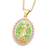 1-Geometric-Virgin-Mary-4-Colors-Shell-Rhinestone-Pendant-Zircon-Necklace-Unisex-Religious-Jewelry-Retro-Gift59eee9b2ddbbccd8