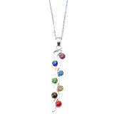 1-7-Chakra-Stones-Healing-Crystal-Rhinestone-Point-Chakra-Pendant-Tree-Of-Life-Pendant-Angel-Shape-Jewelry-Necklacefb4c3ea3735c817d