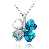 1-Fashion-Jewelry-Silver-Color-Austrian-Crystal-Necklace-Four-Leaf-Leaves-Clover-Heart-Rhinestones-Pendant-Necklace-Jewelry7a1b84e2a9fb9b93